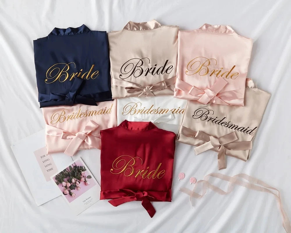 Bride with Team Bride Robe Bride To Be Bridal Shower Bachelorette Party Wedding Decoration Wedding Hen Party Bridesmaid Gift