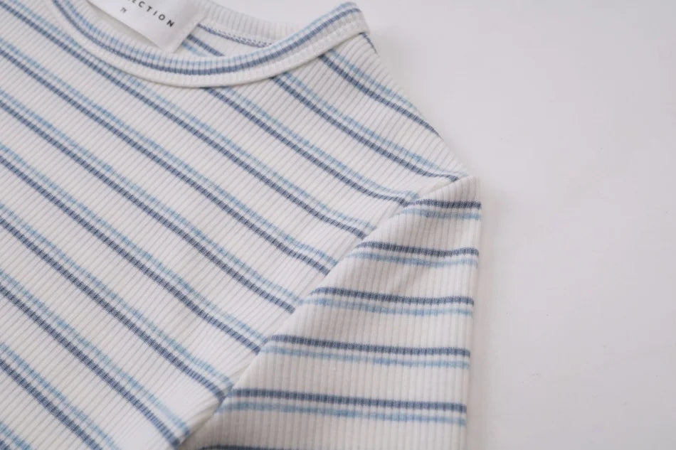 Collection Denim Bleu AS SS2026 | Tissu Bambou Haute Qualité | Tenue Famille Semaine | Fille & Garçon