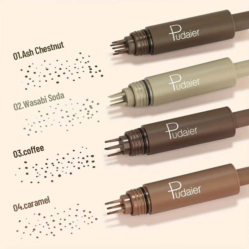 Natural Nude Makeup Fake Freckles Pen Waterproof Long Lasting Light Coverage Freckle Stamp for Women