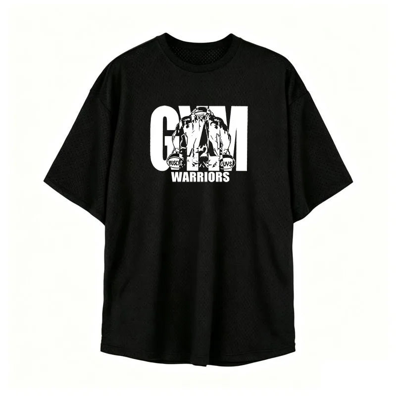 T-shirt uni en jersey pour homme | Polyester et élasthanne