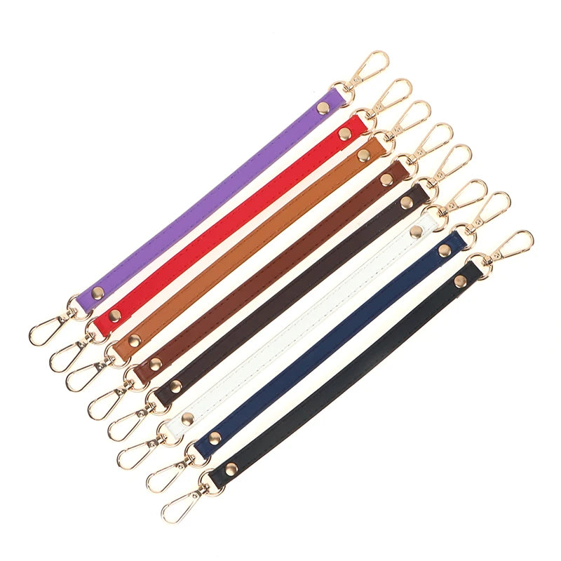 Anse Sac à Main Cuir PU 28 cm | Courte | Remplacement Bandoulière | Accessoire Mode Sac Femme