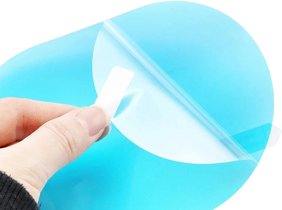 Miroir Acrylique Ventouse Douche | Antibuée | Portable Voyage | Maquillage & Rasage Salle de Bain