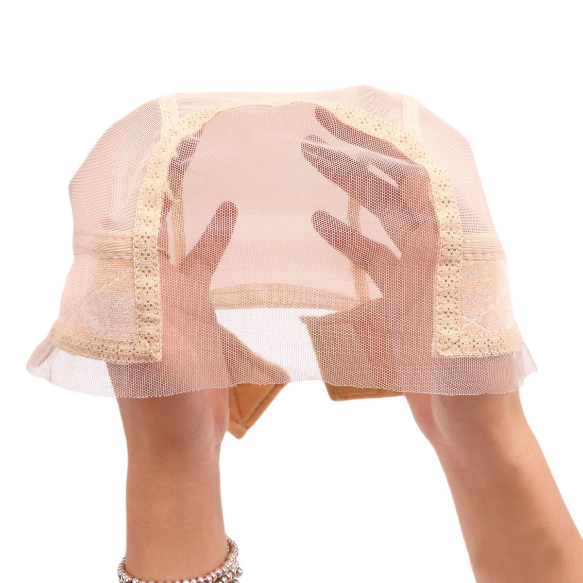 1pcs Wig Caps Ultra Soft & Breathable & Stretchable, Wig Cap with Grip Band That Is Anti-Slip & Features Adjustable Closure