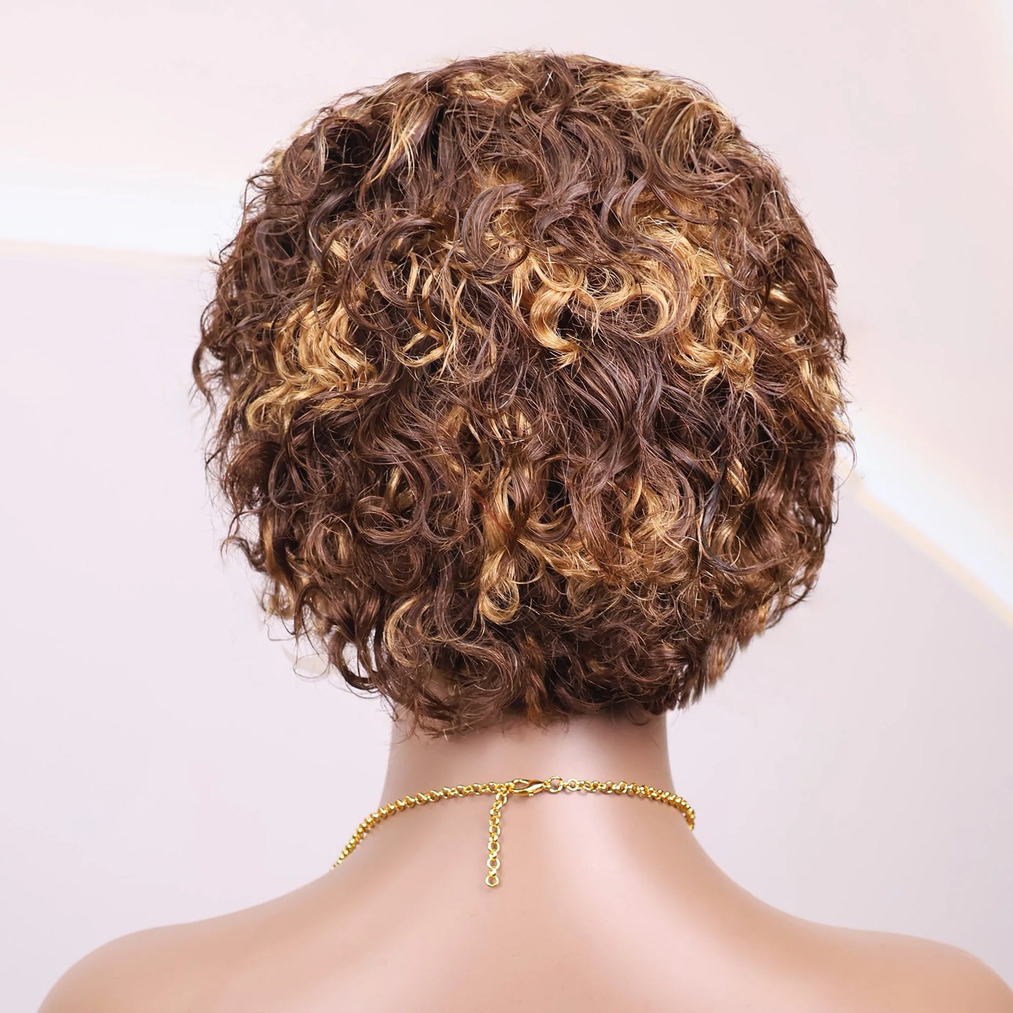 Hightlght 4/27 Pixie Cut Wig Ombre Honey Blonde 13x1 Lace Frontal Human Hair Wigs Brazilia Short Bob Wigs Human Hair 100%
