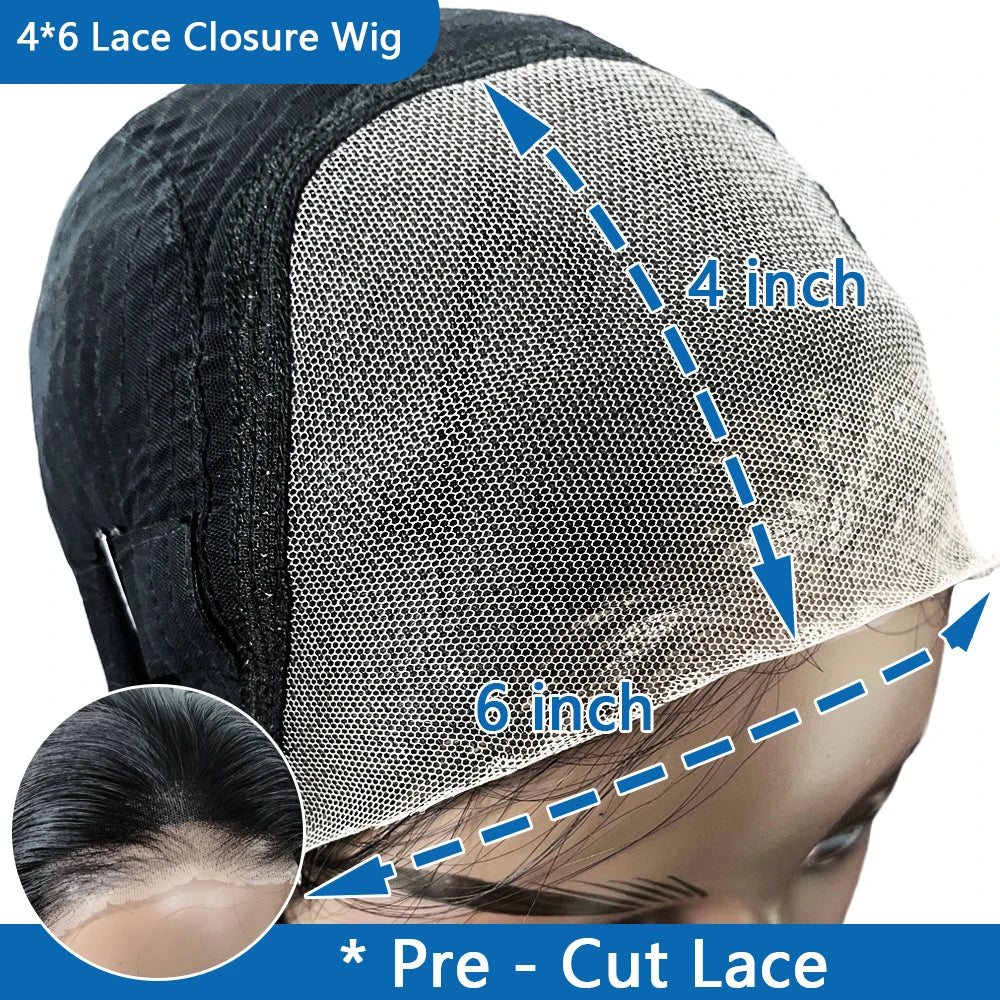 Perruque Deep Wave Cheveux Humains | 13x4 & 13x6 Lace Front | 200% Densité | Curly Frontal | Femme
