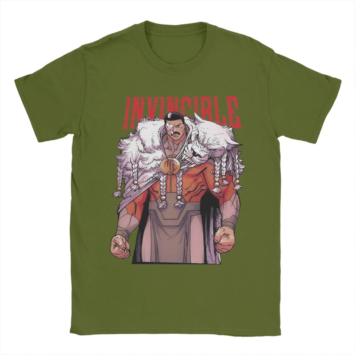 Men T-Shirts Thragg invincibles Grand Regent Funny Pure Cotton Tee Shirt Short Sleeve  T Shirt Round Collar Clothes Summer