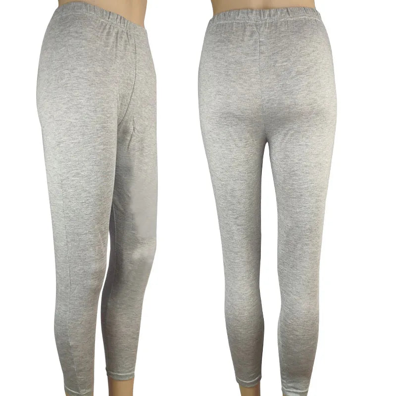 Legging Femme Élastique Casual | Brillant Grande Taille | Gym & Fitness | Pantalon Mode