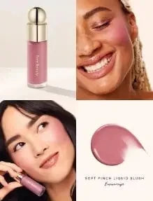 Rare Beauty Soft Pinch Matte Bouncy Cushiony Cream-to-powder Blush Airy and Lightweight Pinch Liquid Blush Natural Makeup Look