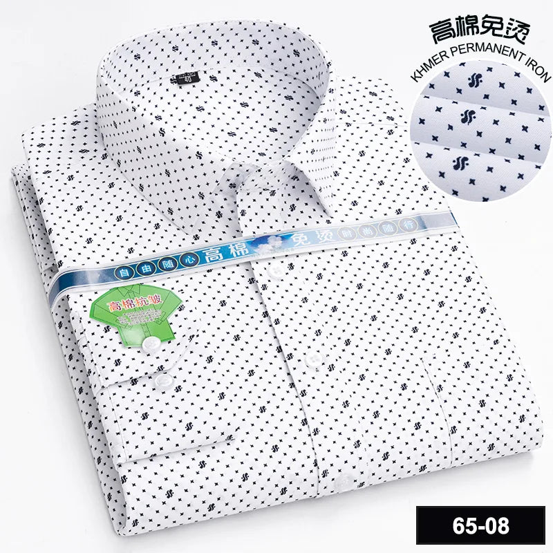 2026 Long Sleeve Shirt Men's Tops for Men Men's Clothing White Shirt Men's Fashion Clothing Trends