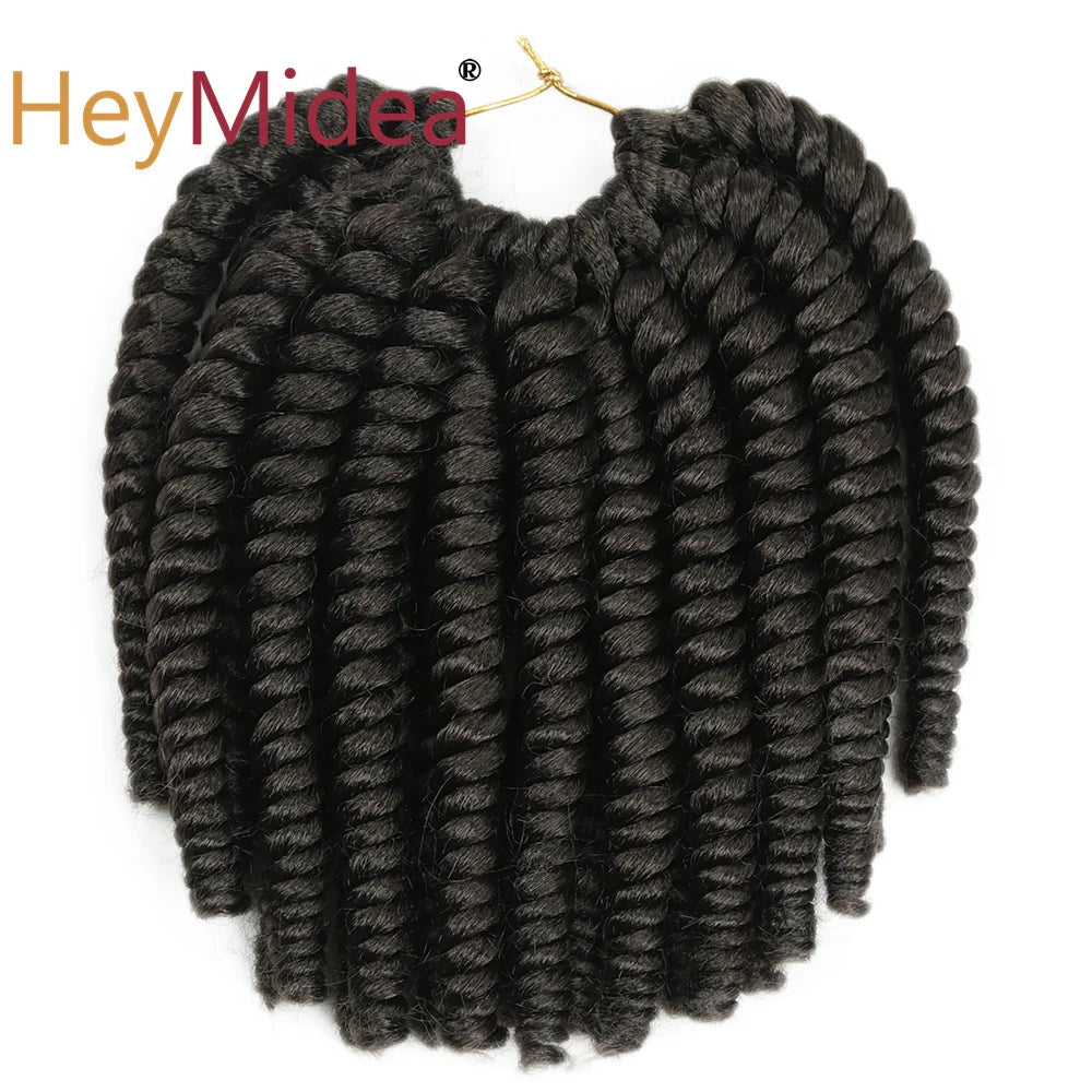 Tresses Crochet Havana Twist | 8 Pouces | Synthétique | Ombre Senegalese Twist | Femme