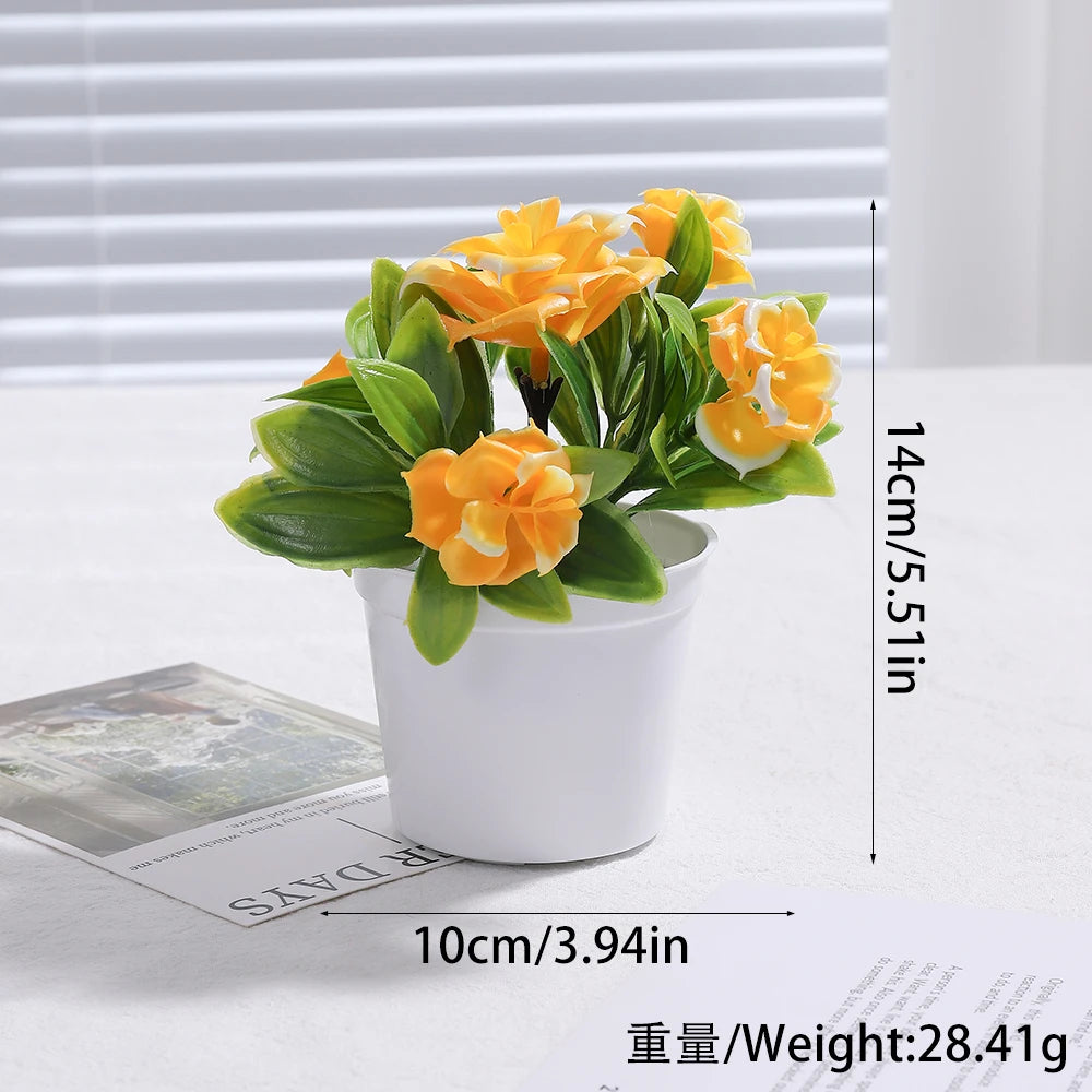 Bonsaï Simulé Pot | Faux Fleurs | Décoration Mariage, Maison & Cadeau Pendaison de Crémaillère