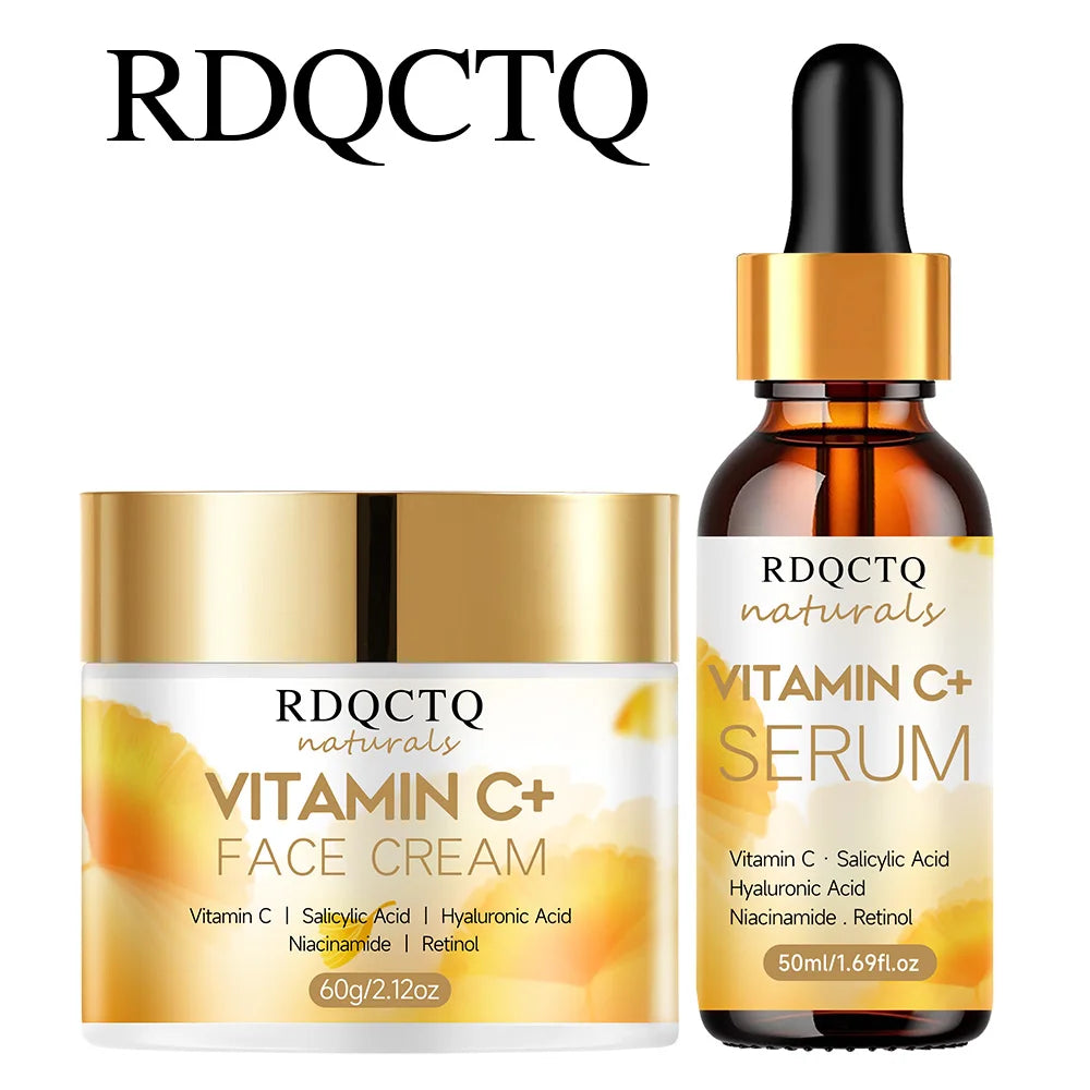 Vitamin C Cream & Serum 2-Piece Set: Optimized Title with Key Ingredients and Safe Efficacy Claims