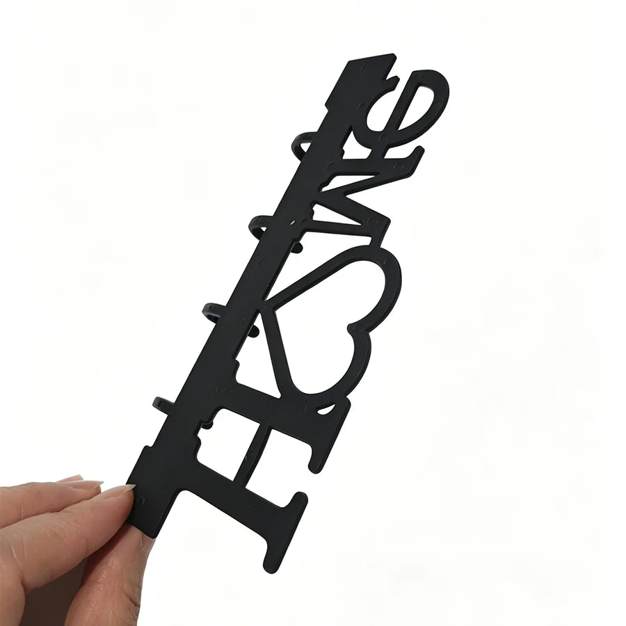 Art Deco Wall-Mounted Hook, Coat Rack, Key Holder, Kitchen Organizer, Bathroom Hanging Hook, Storage Rack