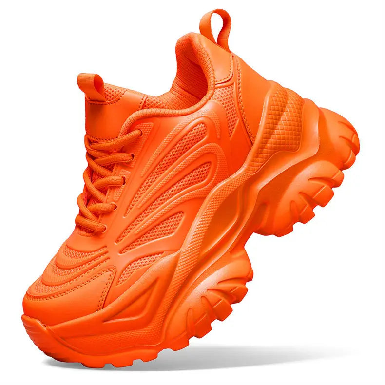 Sneakers Chunky Femme Tendance | Semelle Plateforme Respirante | Rehaussante | Printemps-Automne