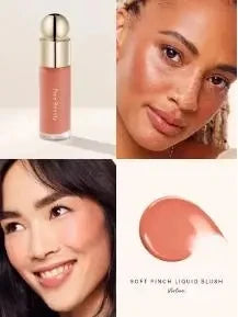 Rare Beauty Soft Pinch Matte Bouncy Cushiony Cream-to-powder Blush Airy and Lightweight Pinch Liquid Blush Natural Makeup Look