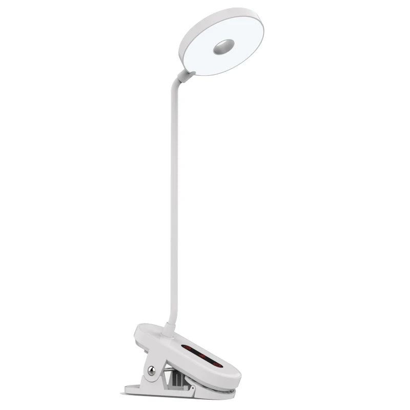 Lampe de Bureau LED de Lecture Portable | Charge USB | Tactile Dimmable | Protection des Yeux | Bureau & Chambre