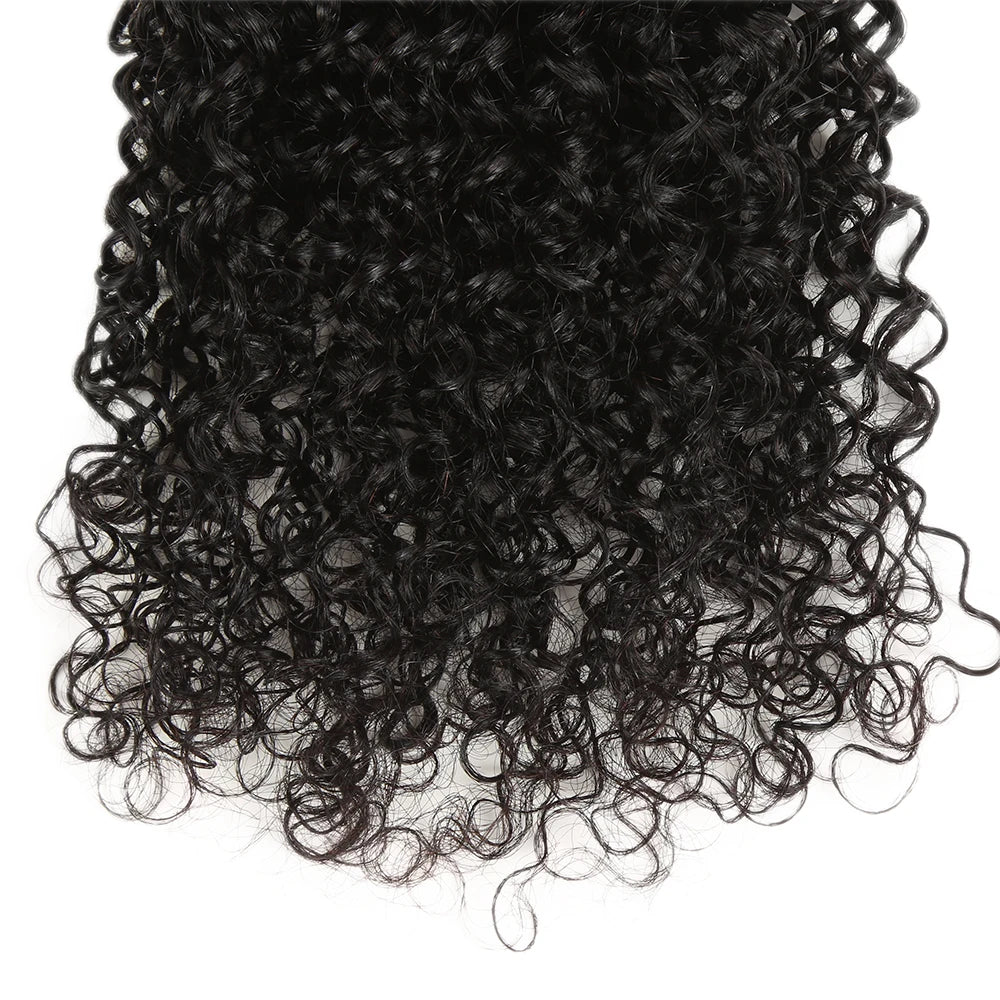 Tissage Kinky Curly Lisse Remy Brésilien | Lot Simple | Extensions Cheveux Humains Naturels