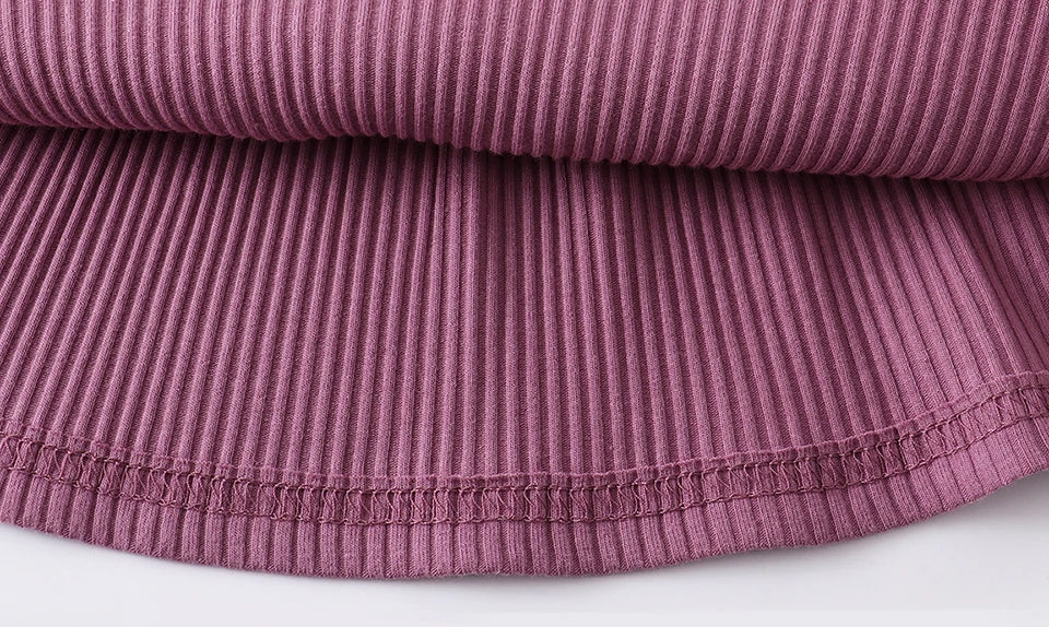 Newborn Baby Girl Clothes Set Solid Knitting Long Sleeve Tops Floral Print Pants Headband 3Pcs Outfits Casual Infant Clothing