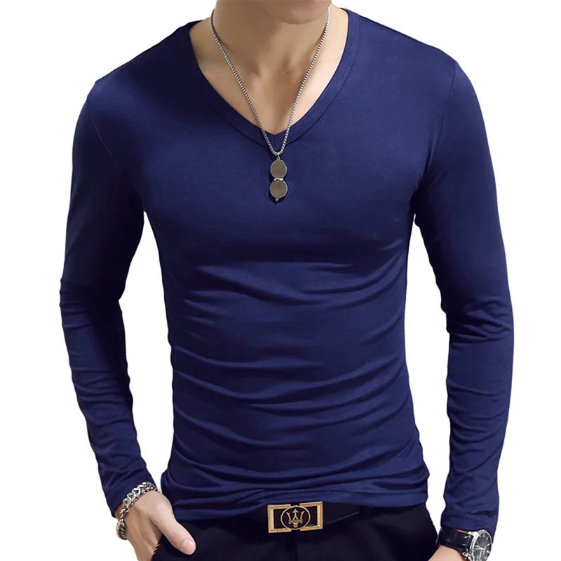 2024 New Tennis T Shirts Men Long Sleeve T-Shirt Sportswear Fitness T Shirts For Men Slim Fit T Shirts Designer Solid Tees Tops