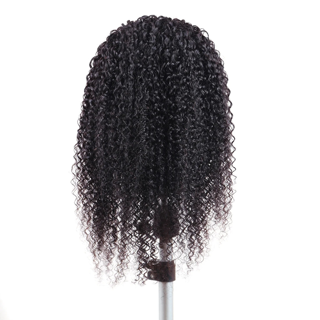 Perruque Headband Kinky Curly | Machine Made | Cheveux Humains Brésiliens Remy | 180% Densité | Couleur Naturelle
