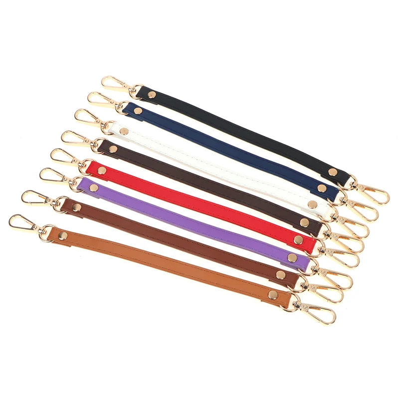 Anse Sac à Main Cuir PU 28 cm | Courte | Remplacement Bandoulière | Accessoire Mode Sac Femme