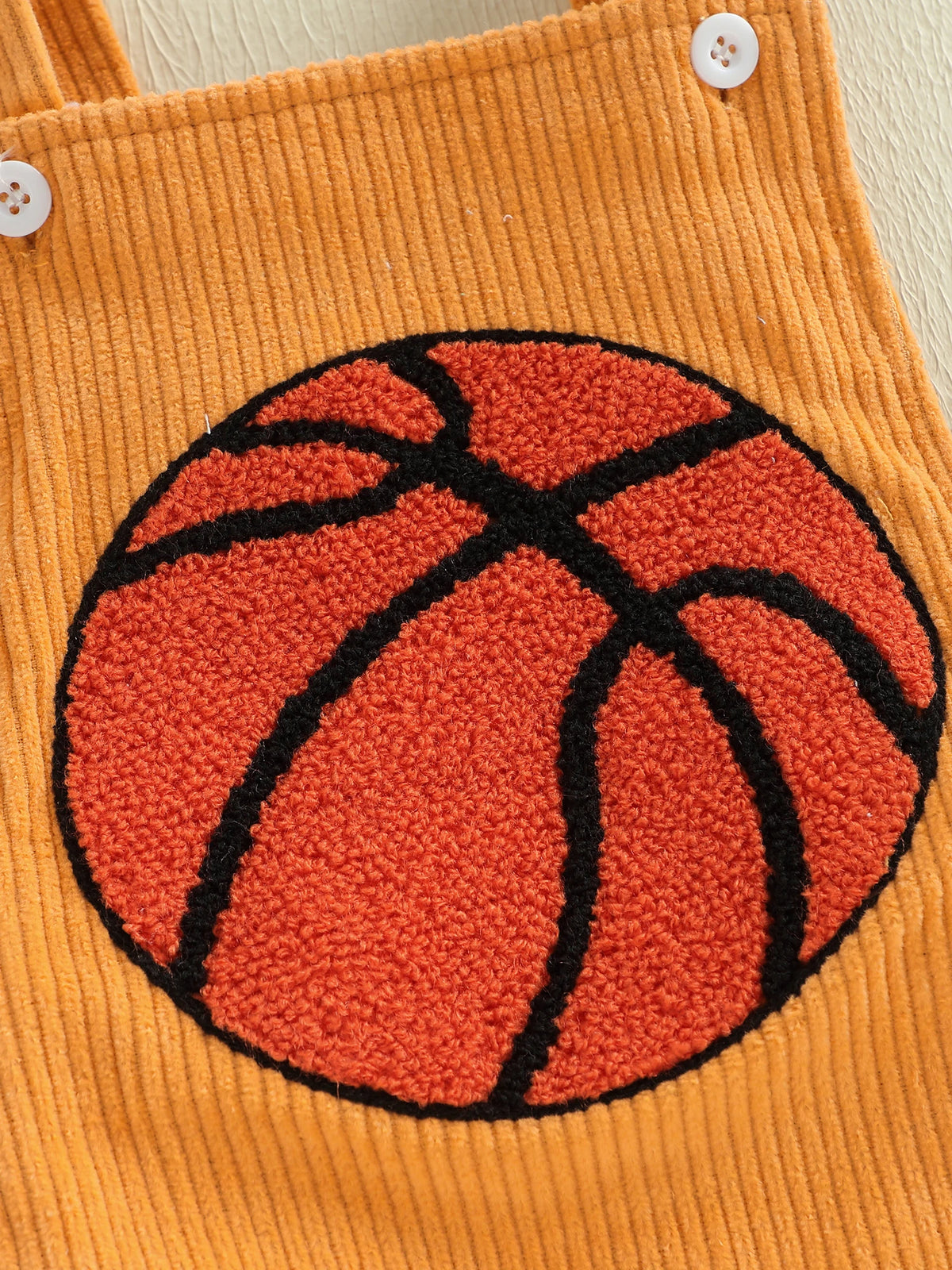 Summer Infant Baby Boy Bodysuit Sleeveless Cute Basketball Embroidery Bubble Jumpsuit Clothes