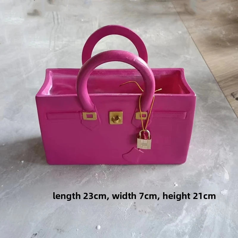 Vase Sac Créatif Décoratif | Ornement Table Minimaliste | Mariage & Intérieurs Modernes