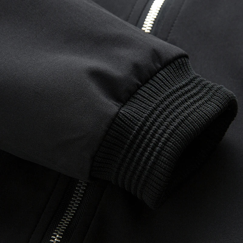 Blouson zippé ajusté pour homme | Style bomber