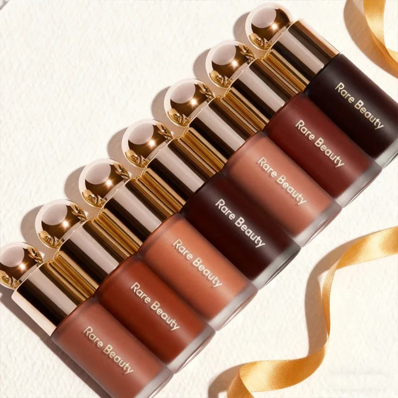 Rare Beauty Always Sunny Happy Sol Silky Three-dimensional Bronze Contour Stick Natural Matte Blusher Highlight Gloss Mirror