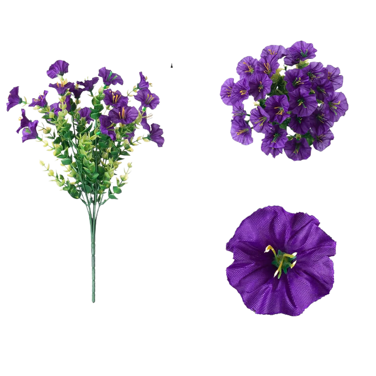 Fleurs Artificielles Soie Extérieur | Résistant UV | Décor Jardin Balcon Terrasse & Maison