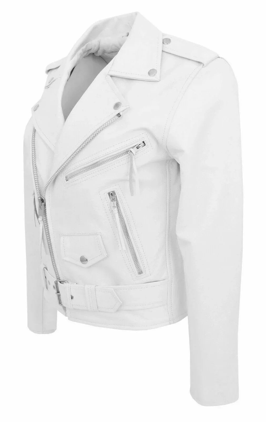 Men's PU Leather Jacket Motorcycle Fashion Slim Fit Leather Coat