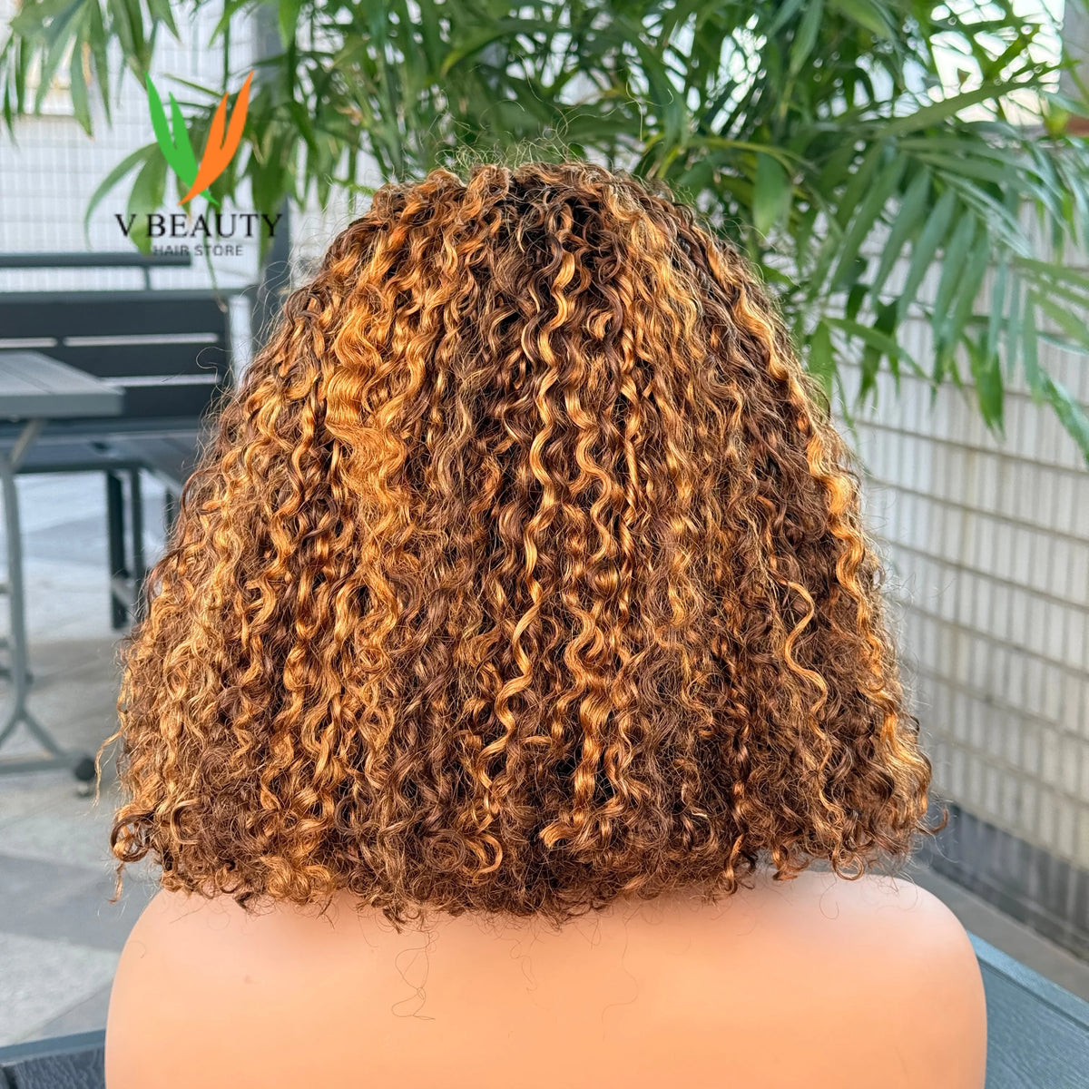 Perruque Headband Pixie Curly | 250% Densité | Cheveux Humains Brésiliens Vierges | Machine Made | Sans Lace