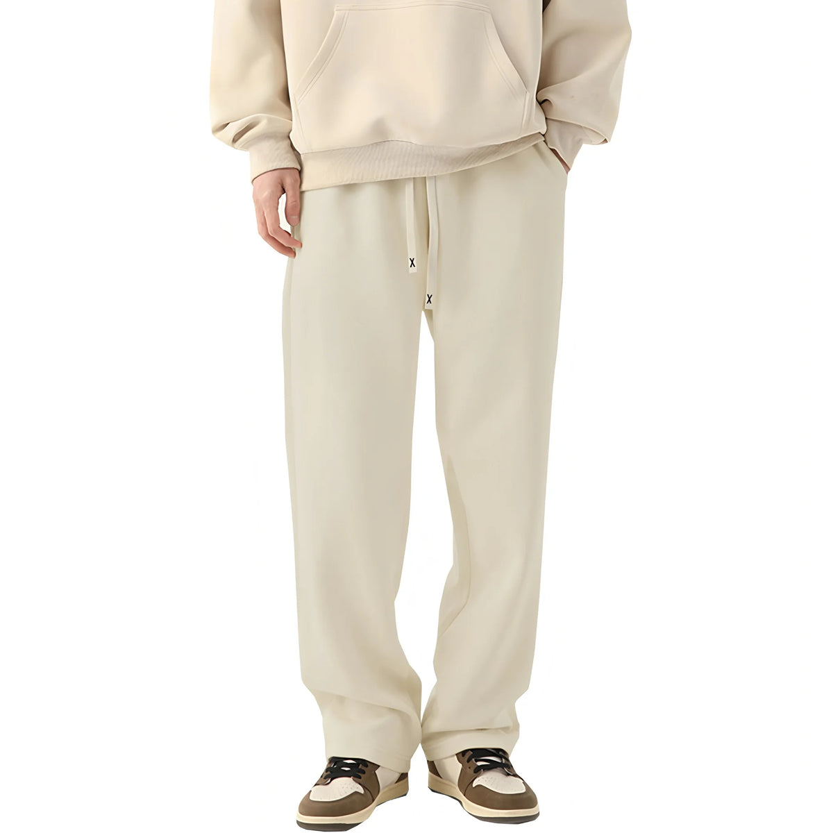 Pantalon de jogging ample en jersey pour homme | Poches