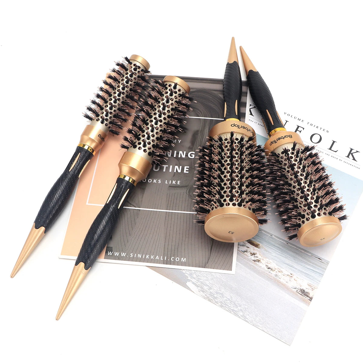 Peigne Coiffure Salon Antistatique | Coiffage Boucles | Brosse Cheveux Mouillés Bouclés | Outil Coiffure Femme