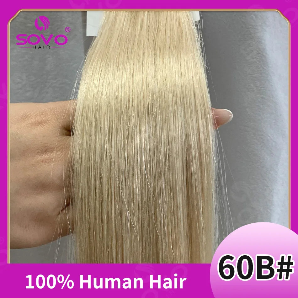 Halo Hair Extensions 100% Human Hair 14-28 Inch Hidden Wire Clip-In Hair Ombre Brown Color Human Remy Fish Line Hair Extension
