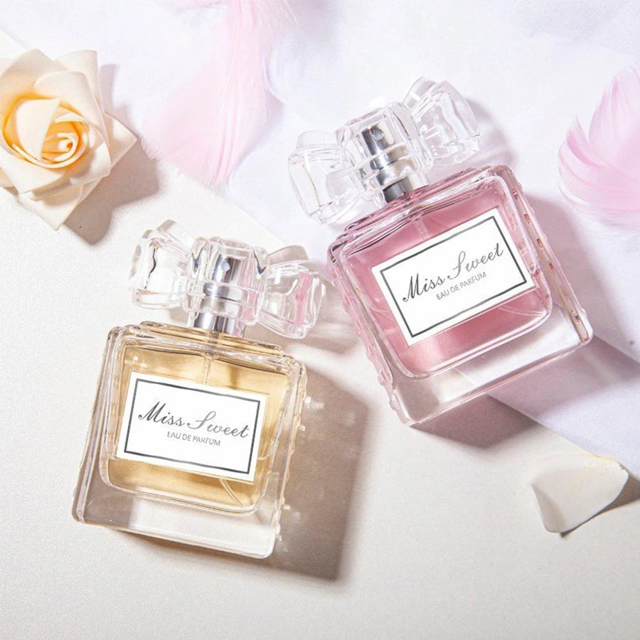 50ML 1.7FL.OZ Long-lasting Perfumes for Women, Romantic Floral Notes Eau De Parfum, Peach, Bergamot, Rose, Patchouli Fragrance