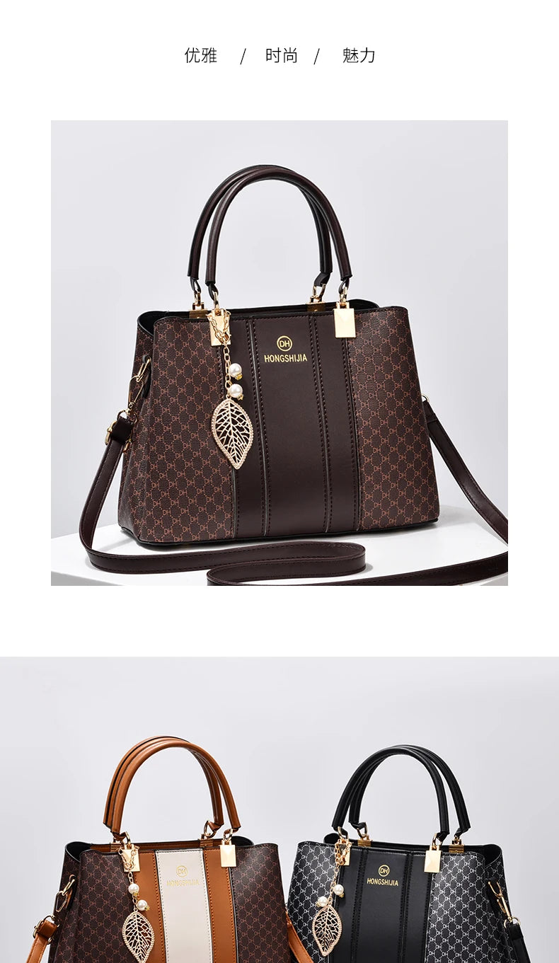 Sac à Main Femme Élégant | Cuir Haute Qualité | Tote Top Handle | Grande Capacité | Bandoulière