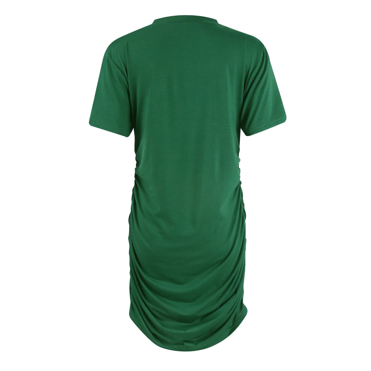 Robe Bodycon Femme Courte | Uni Col Rond Manches Courtes | Coupe Ajustée Sexy Casual | Été