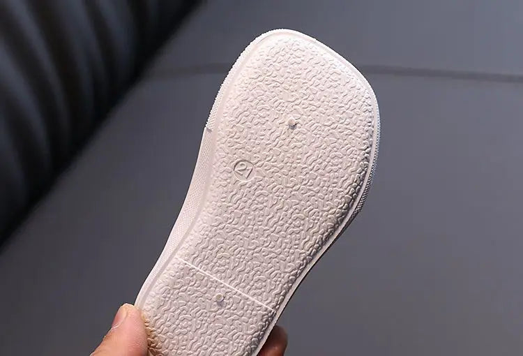 Kids Non-slip Comfort Sneakers, Toddlers Tennis Shoes, Children's Sport Canvas Shoes, Lace-up Girls Flat Boys Casual Shoes