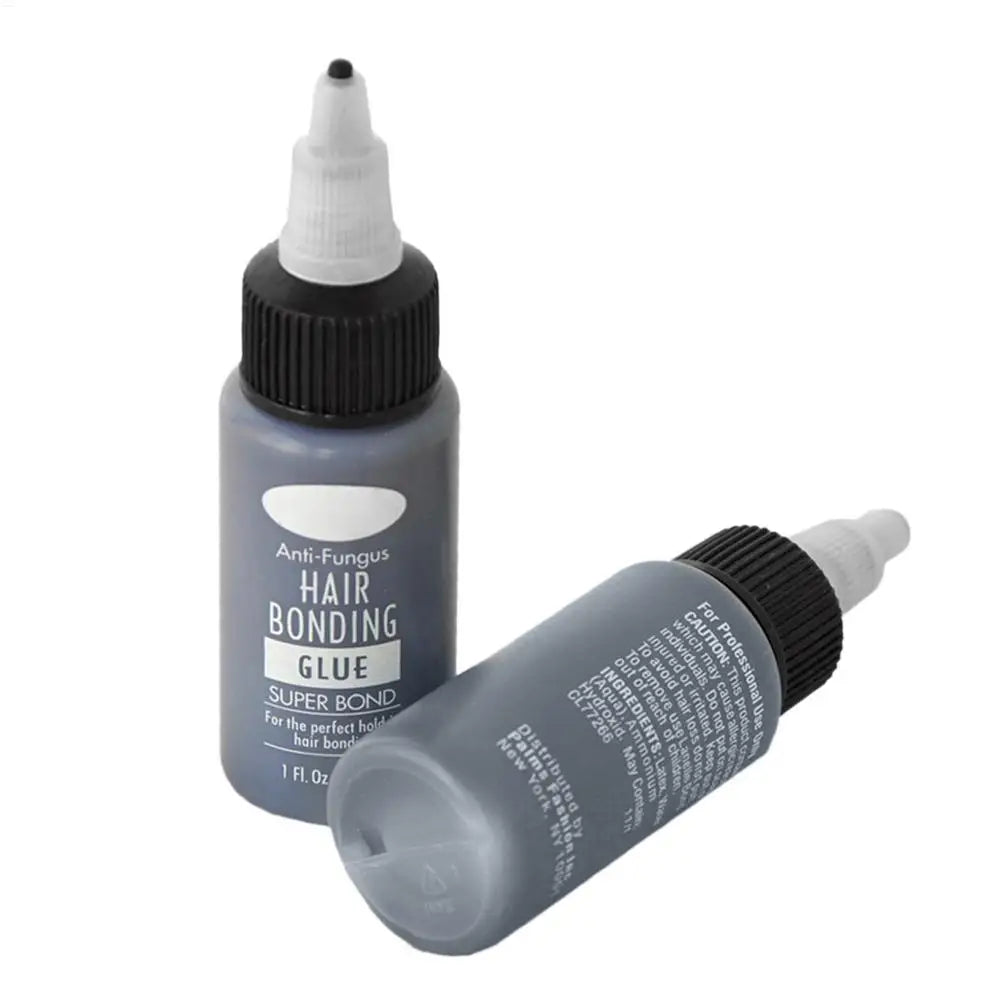 30ml Hair Glue For Wigs Quick-Dry Adhesive For Wigs Powerful Hair Bond Glue For Quick Fixes Waterproof Versatile Adhesive