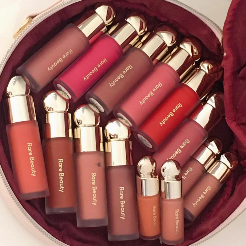 Rare Beauty Love Encourage Believe Virtue Hope Grateful Happy Joy Lucky Worth Blush Plump Seamless High-impact Weightless Makeup