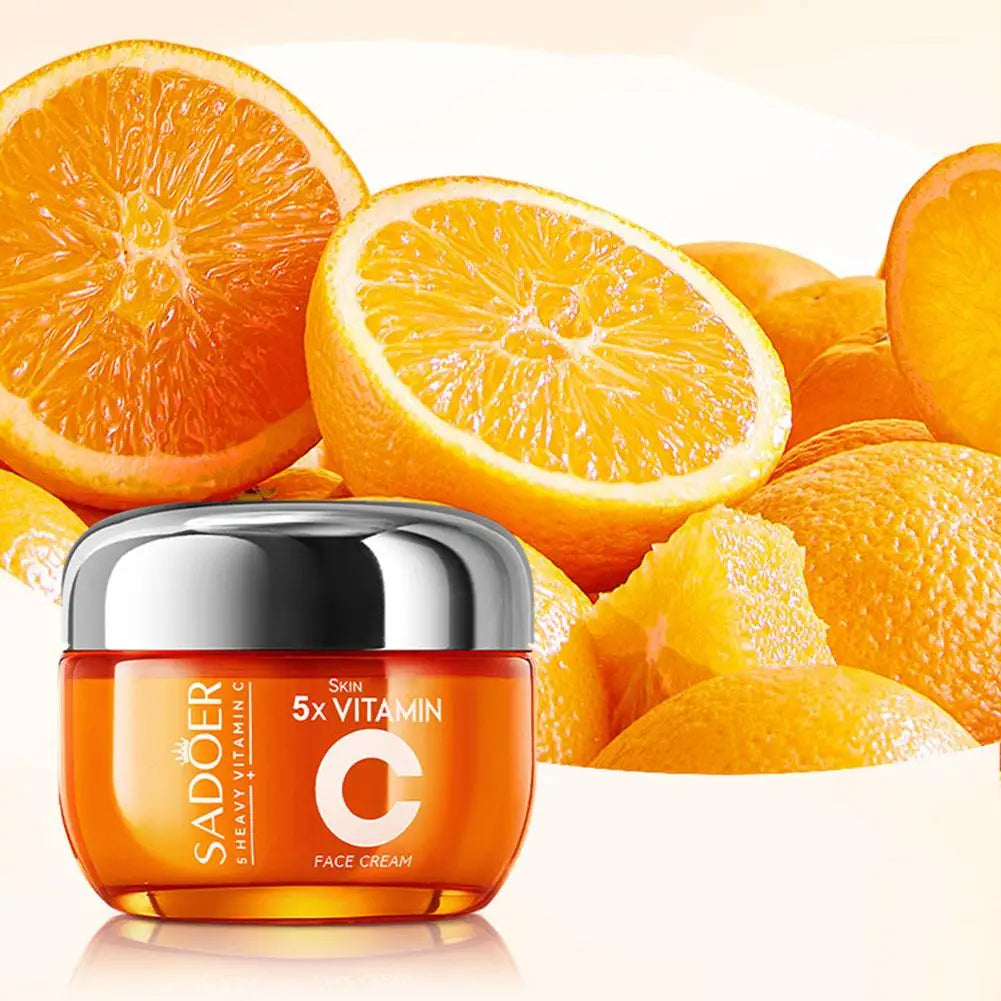 Vitamin C Moisturizing Brightening Skincare Set Revitalizing Skin Serum Firming&lifting Repair Essence Cream Korean Skincare