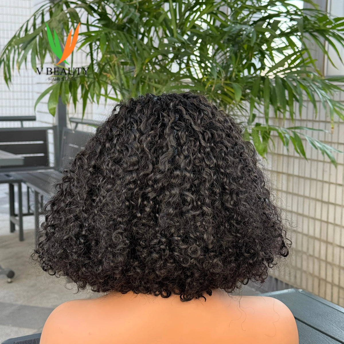 Perruque Headband Pixie Curly | 250% Densité | Cheveux Humains Brésiliens Vierges | Machine Made | Sans Lace