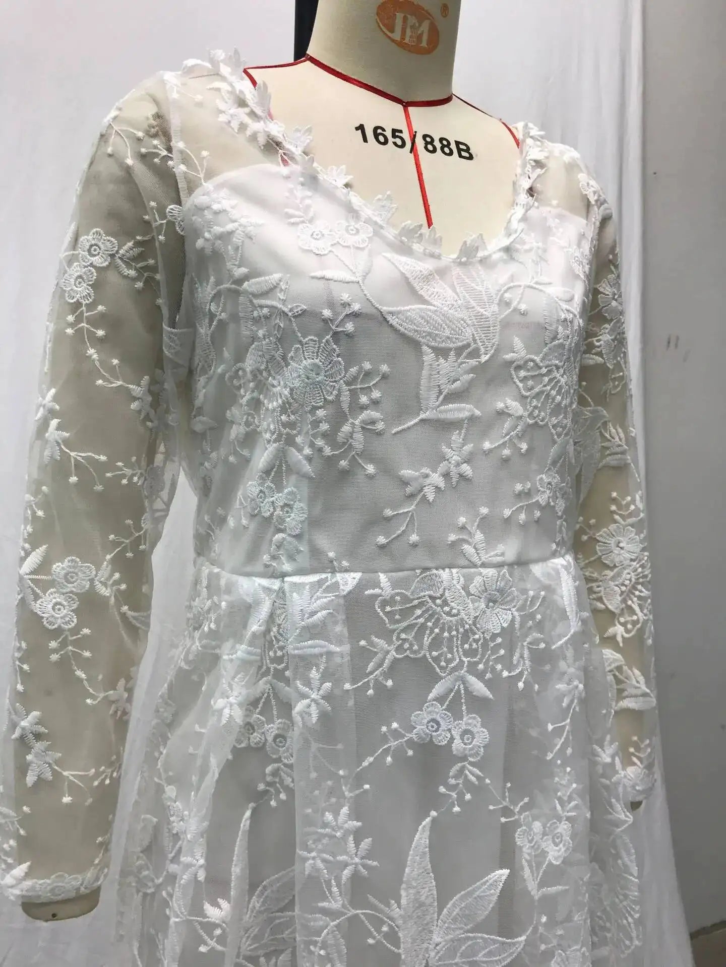 2026 New Women's Dress Lace Deep v Long Sleeve Dress Long Dress Long Dress Gown Vestidos De Festa