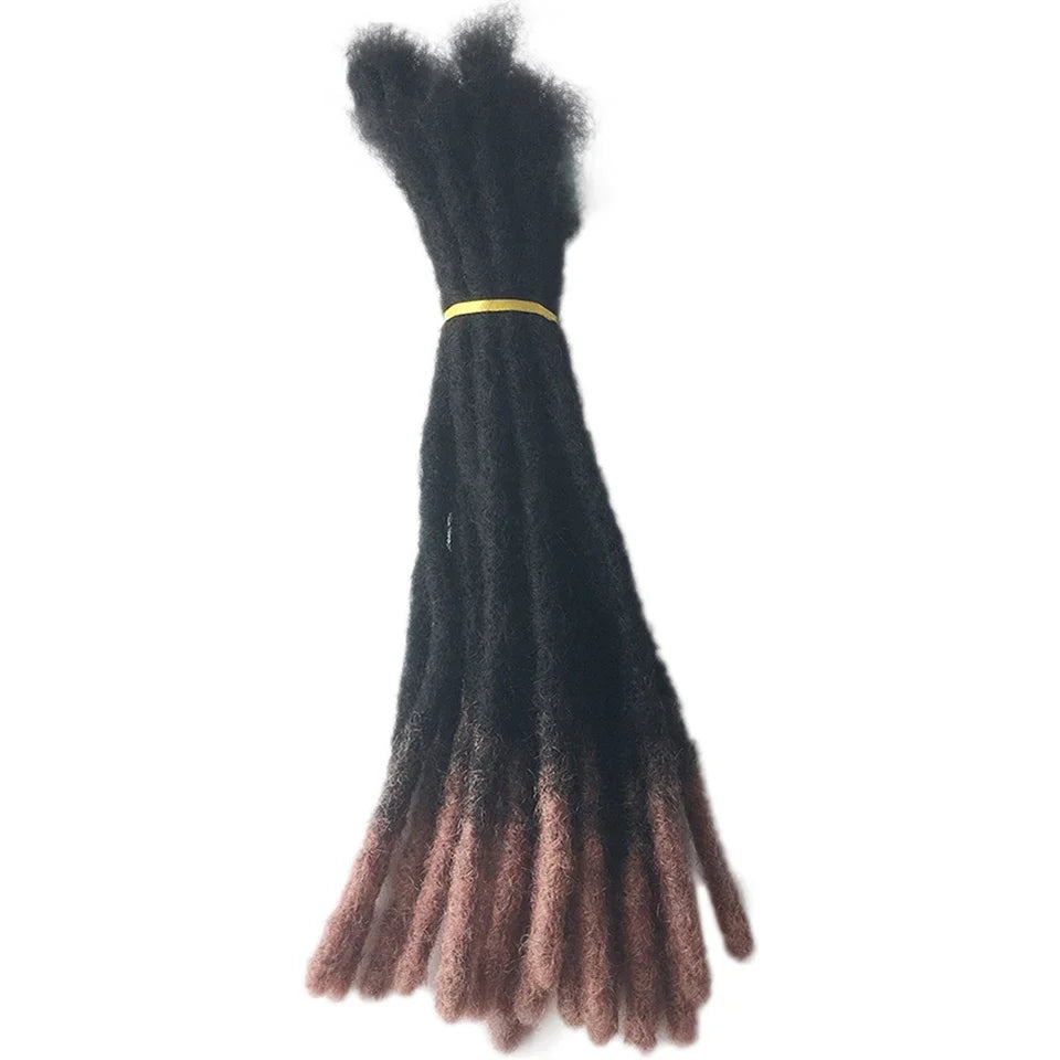 Human Hair Dreadlocks Loc Extensions Kinky Straight Wholesale Crochet Braids Remy Hair Extensions 10 20 40 60 Strands