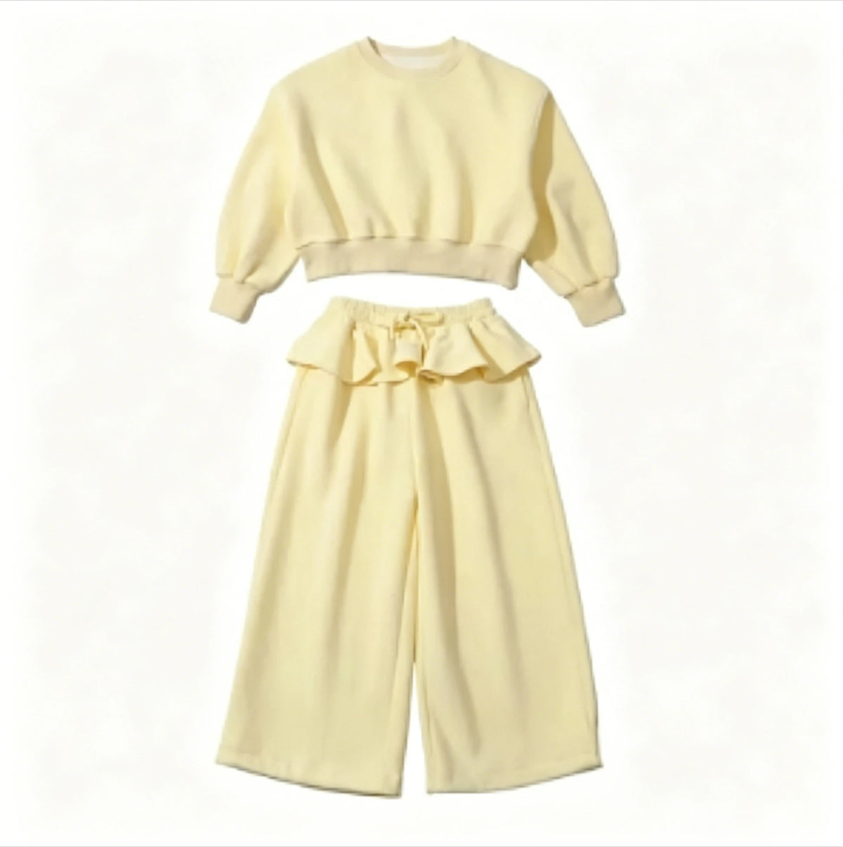 Girls' Set 2026 Spring and Autumn New Sports Ballet Style Children's Hoodie and Pants Stylish Two-piece Set Fashionable Outfit