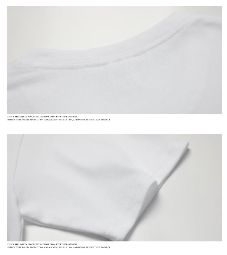 T-shirt ample uni en coton pour homme | Manches courtes | S à 5XL