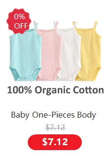 Body Bébé Fille | Sans Manches | Romper Coton | Combinaison Été | Nouveau-Né & Tout-Petits (v2)