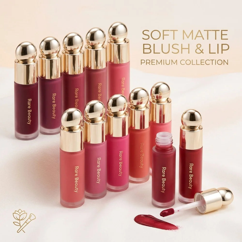 Rare Beauty Love Encourage Believe Virtue Hope Grateful Happy Joy Lucky Worth Blush Plump Seamless High-impact Weightless Makeup