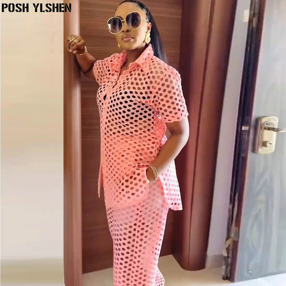 Ensemble 2 Pièces Pantalon Femme Été | Mode Africaine 2025 | Sexy Coordonné | Dames Afrique